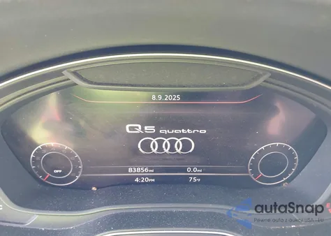 2018 Audi Q5 2.0T Premium/2.0T Tech Premium из США, поврежденный, VIN WA1BNAFY1J2000604